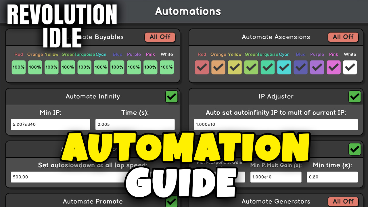 Revolution Idle Automation Guide - Game Vault
