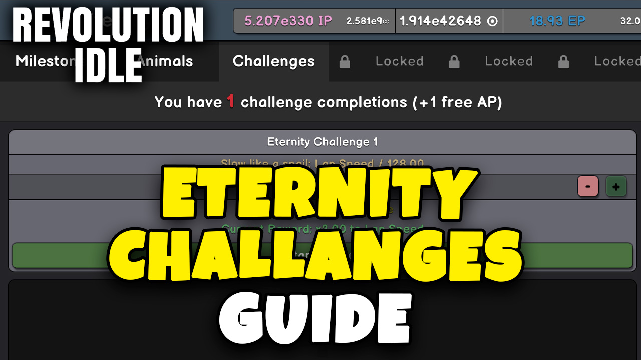 Revolution Idle: Guide to Challenge 4