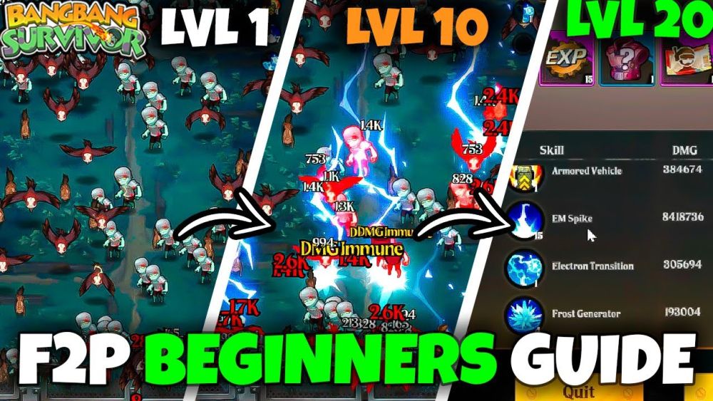 Bang Bang Survivor Beginners Guide Game Vault